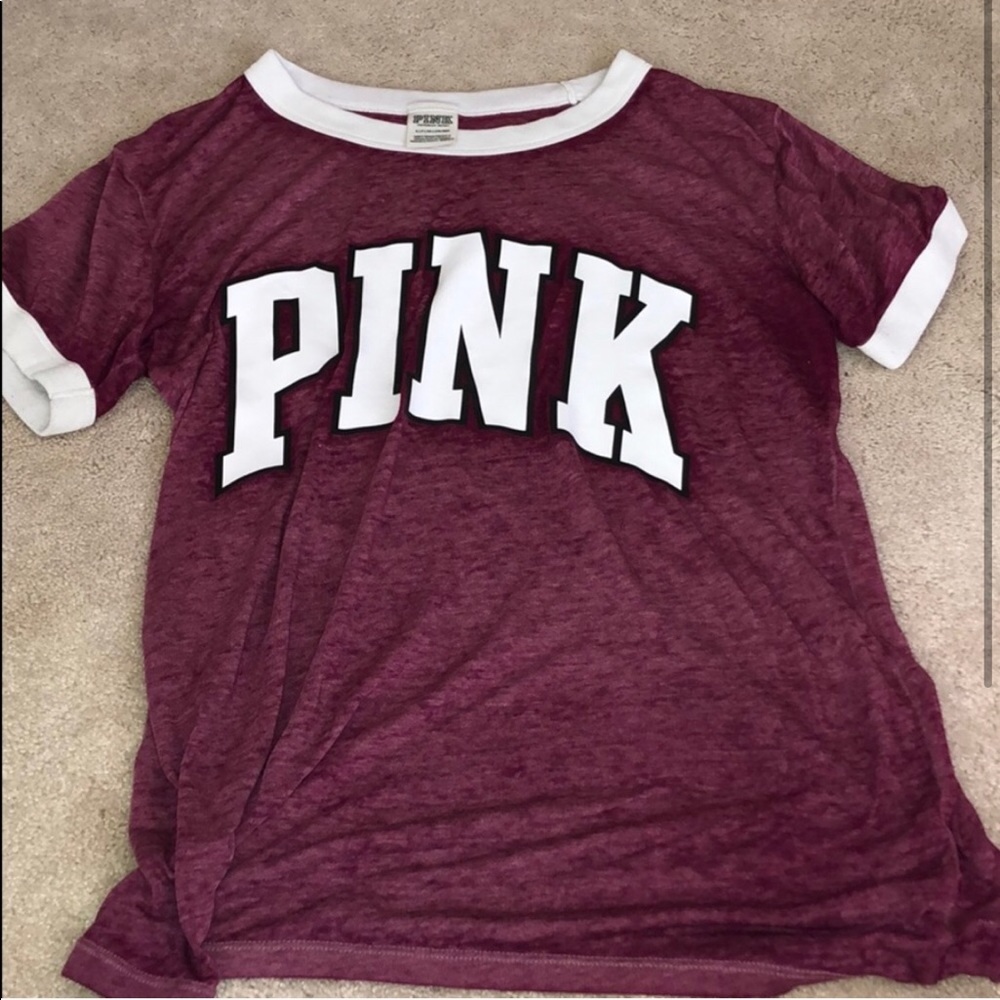 vs pink t shirt